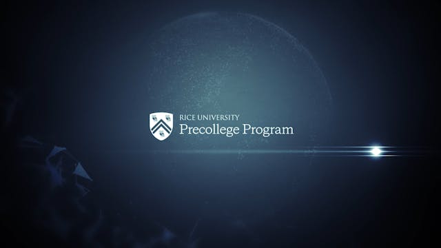 Video preview for Rice University | Program Professor Trailer